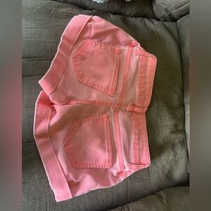 dELias shorts in size 1 in a watermelon pinkish